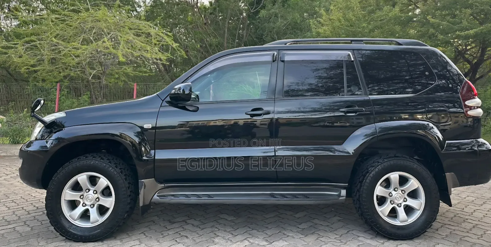 Toyota Land Cruiser Prado 2008 Black