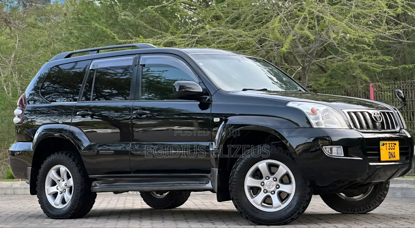 Toyota Land Cruiser Prado 2008 Black