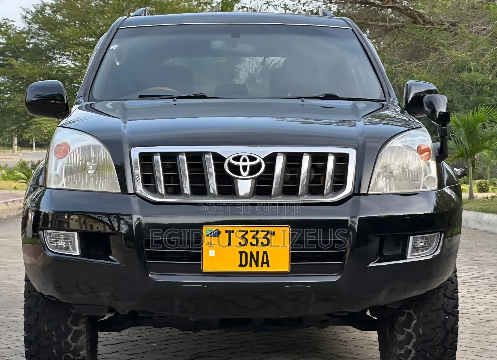 Toyota Land Cruiser Prado 2008 Black