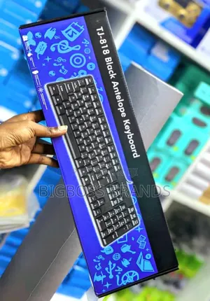Tj-818 Wired Keyboard [Black]