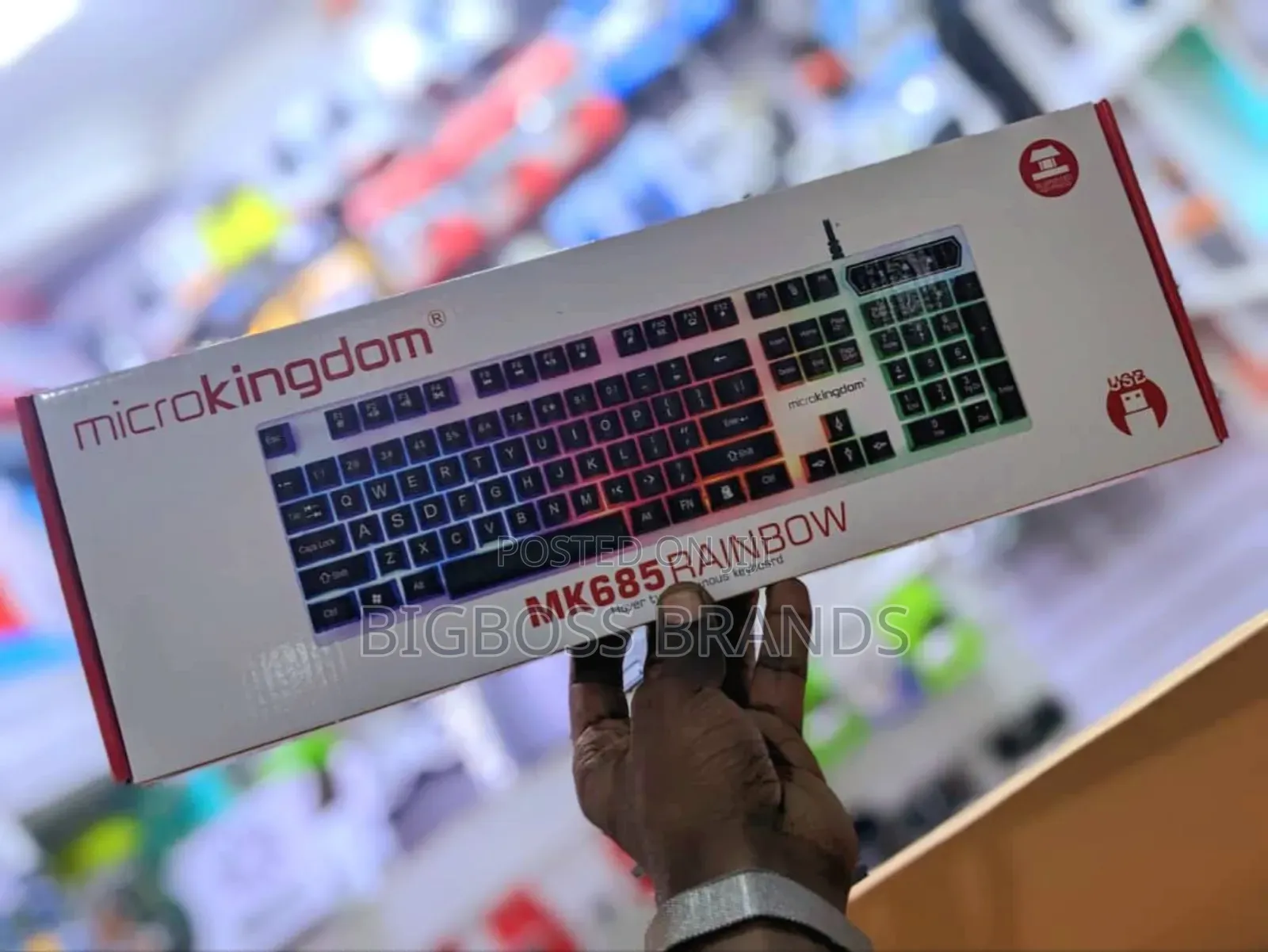 Microking Wired Gaming Keyboard
- Mk 685