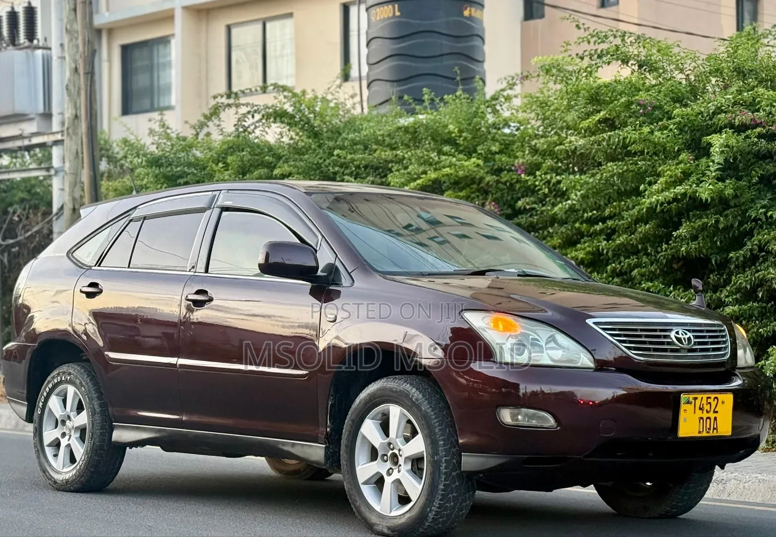 Toyota Harrier 2006 Burgundy
