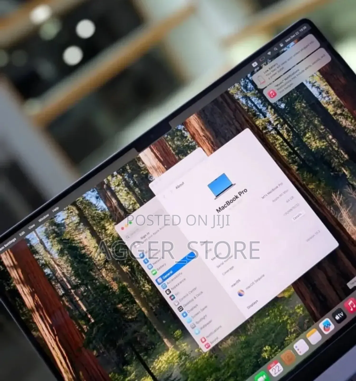 New Laptop Apple MacBook Pro M1 32GB Apple M5 SSD 512GB
