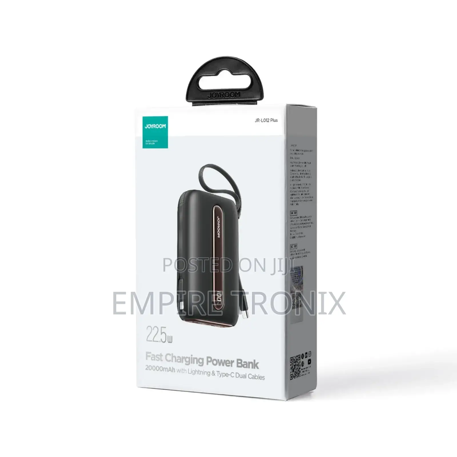 Joyroom Jr-L012 Plus 22.5w Mini Power Bank 20000mah