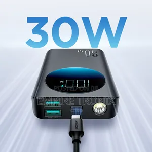Jr-Pbf01 30w Power Bank 10000mah