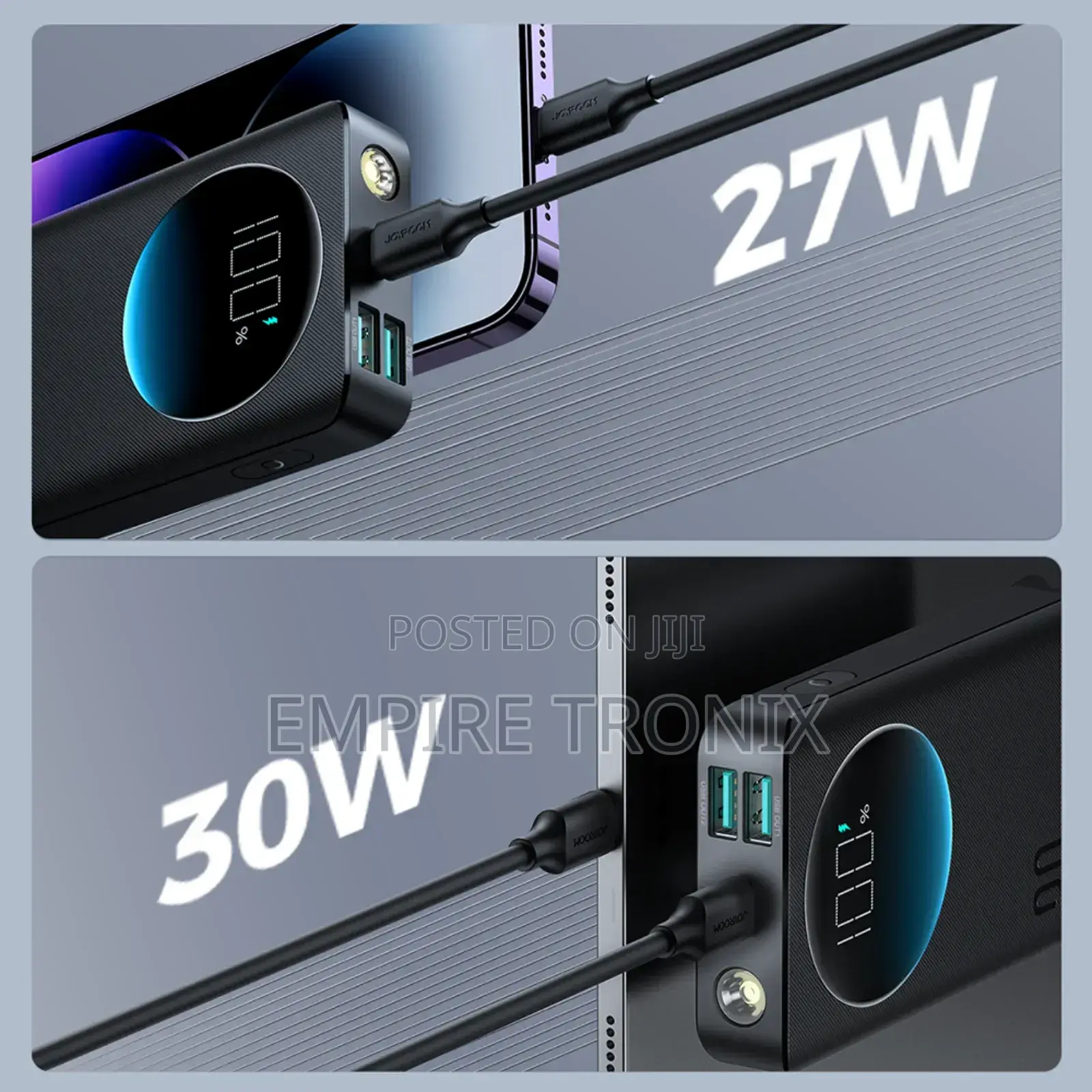 Jr-Pbf01 30w Power Bank 10000mah