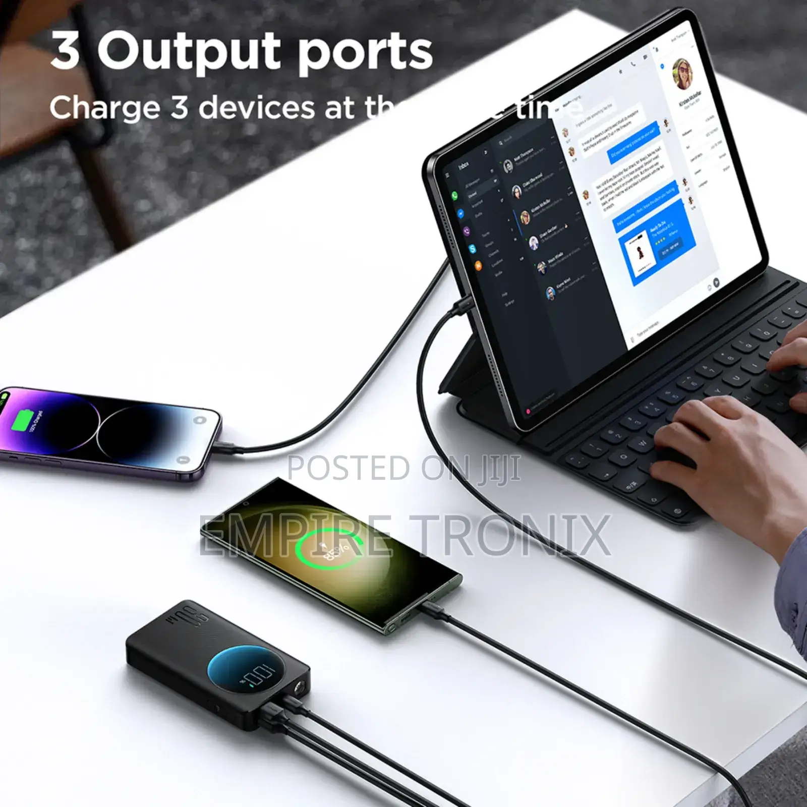 Jr-Pbf01 30w Power Bank 10000mah