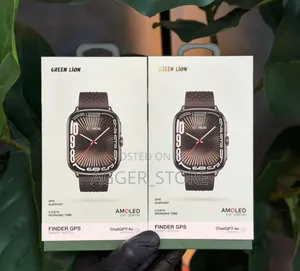 Greenlion Finger GPS Smartwatch Amoled (With Chatgpt 4°)