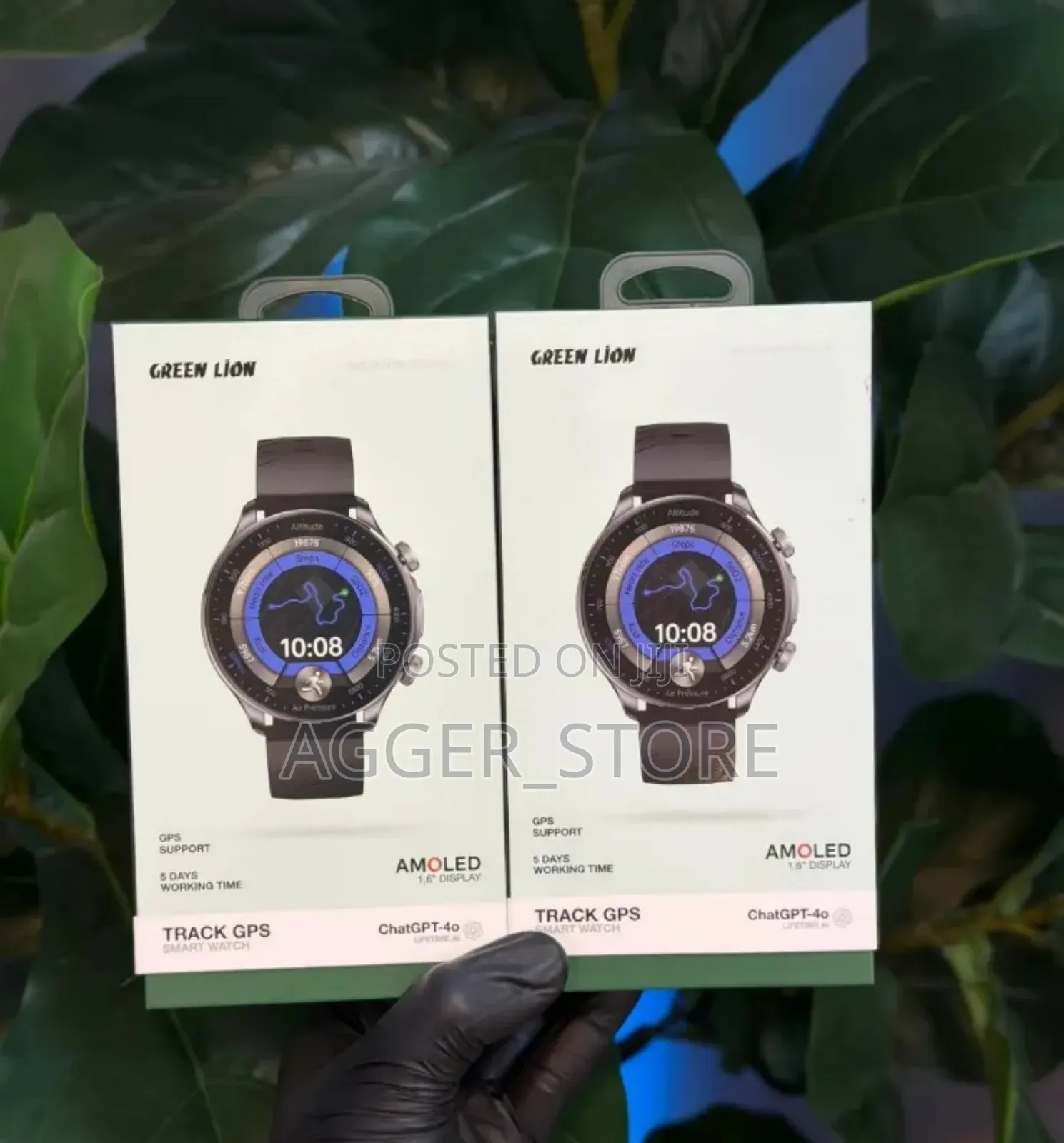 Greenlion Track GPS Smartwatch Amoled Display (Chatgpt 4●)