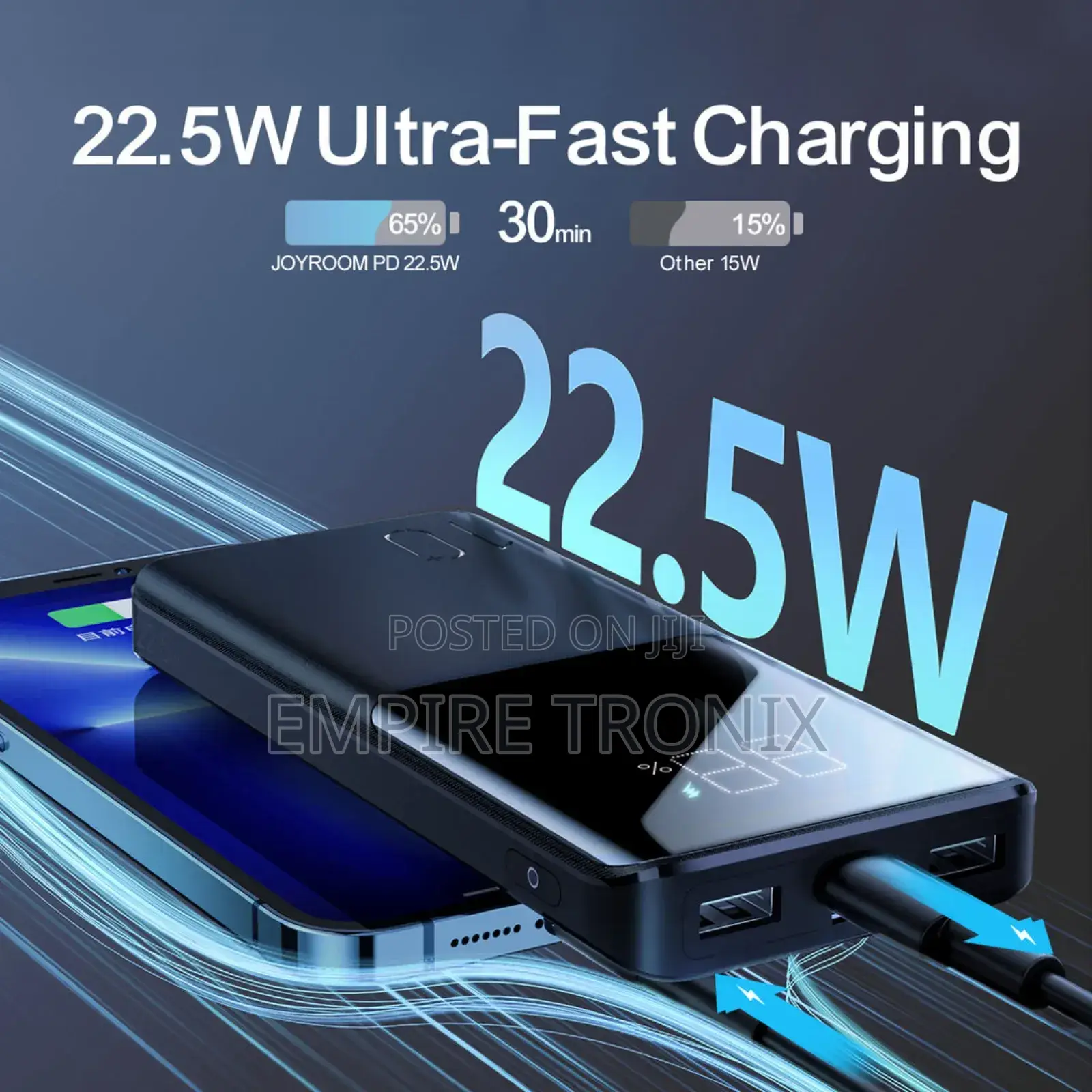 Joyroom Jr-Qp191 22.5w Power Bank 10000mah