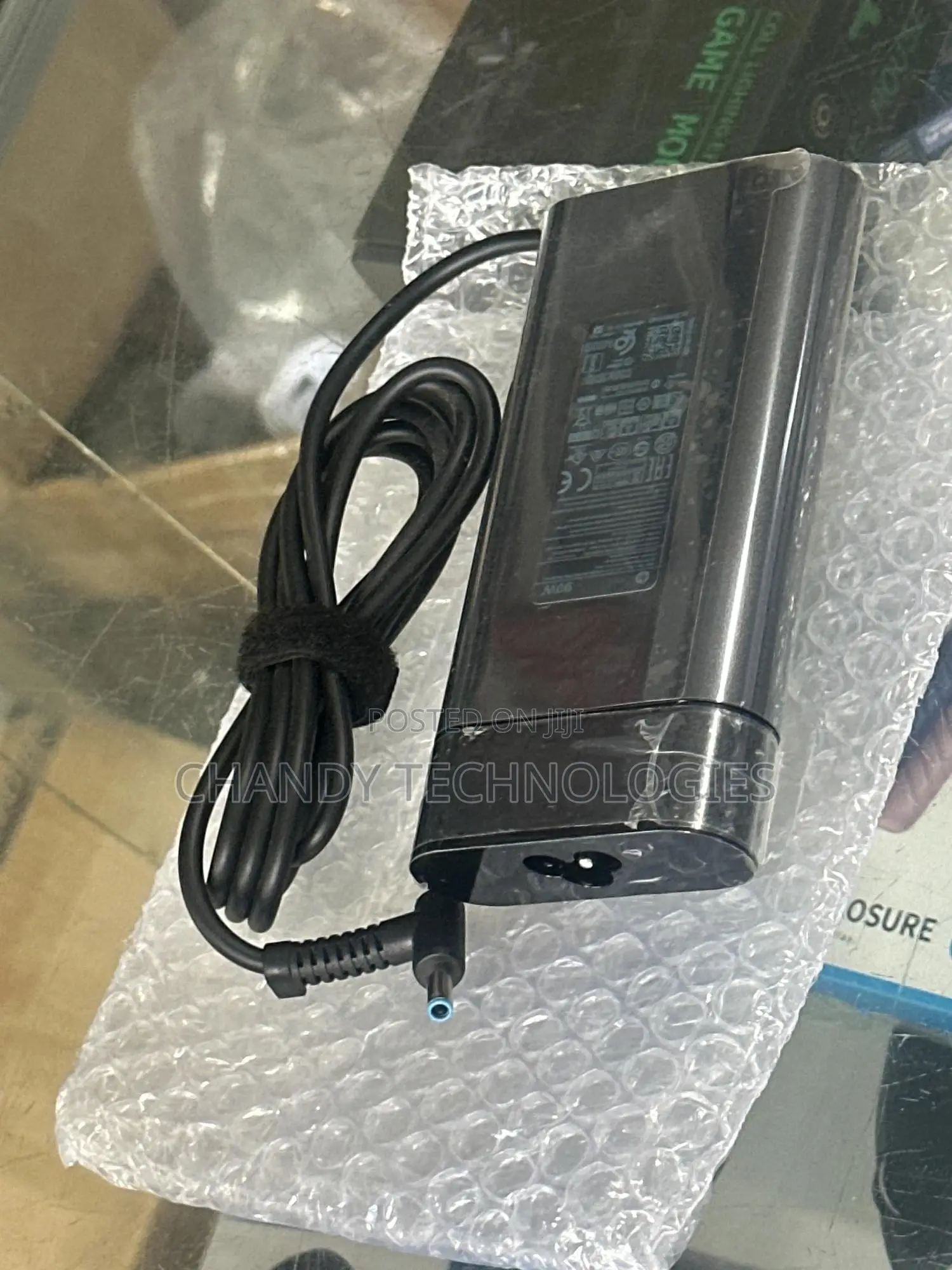 150w Hp Blue Pin Ac Laptop Charger.