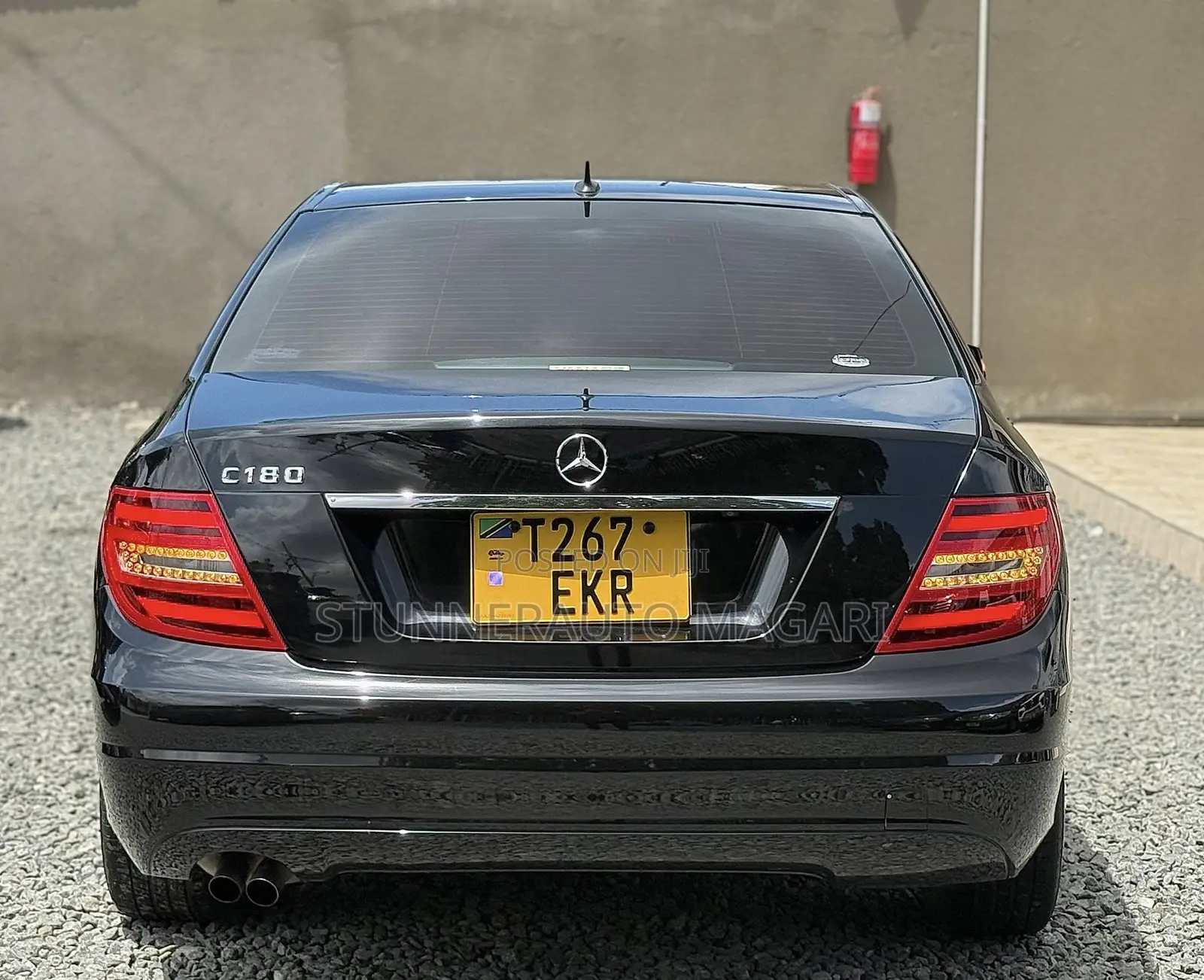 Mercedes-Benz C180 2012 Black
