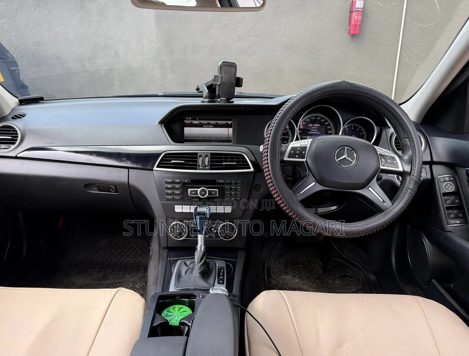 Mercedes-Benz C180 2012 Black