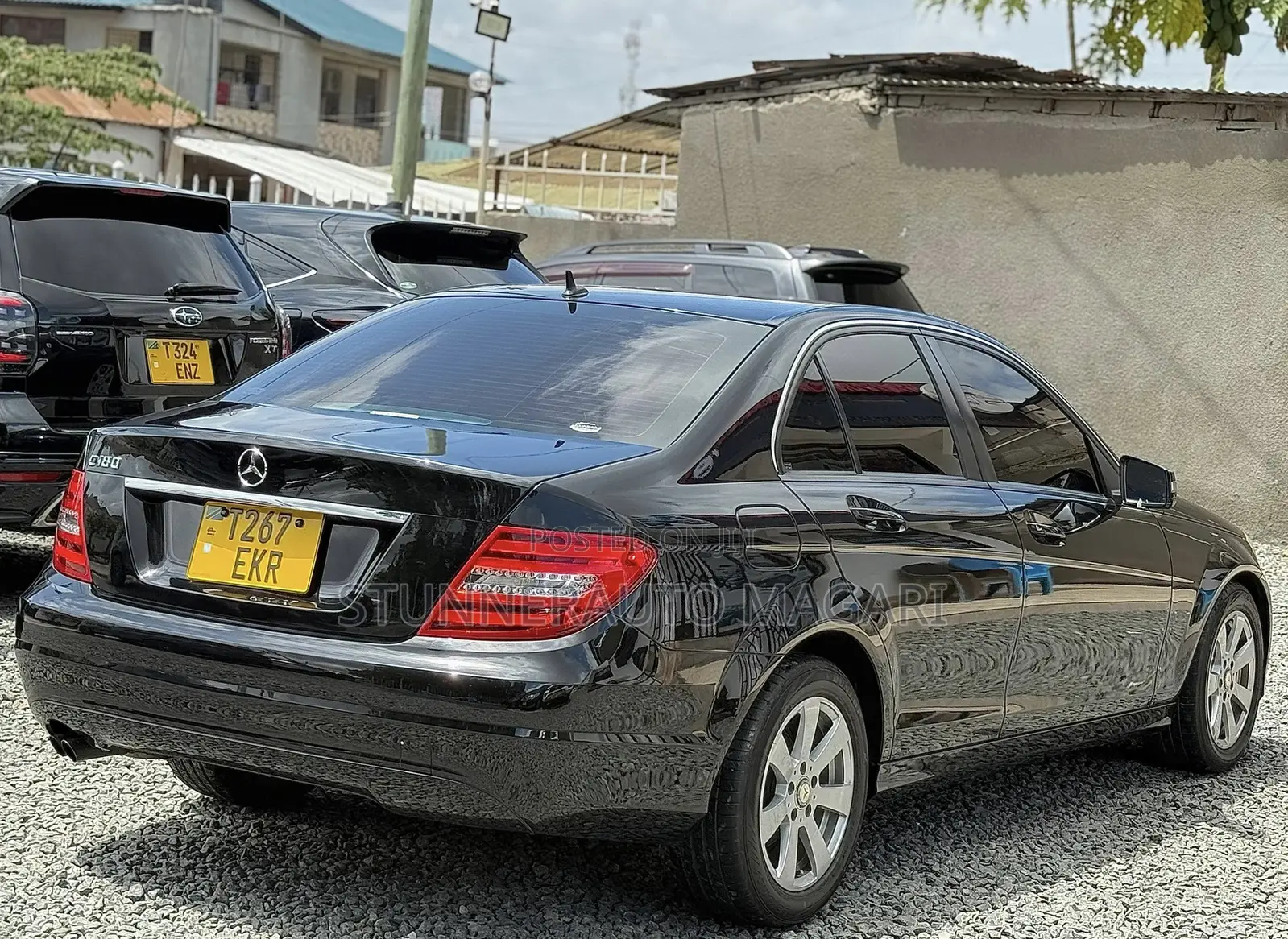 Mercedes-Benz C180 2012 Black