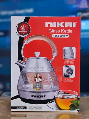 Nikai Glass Kettle