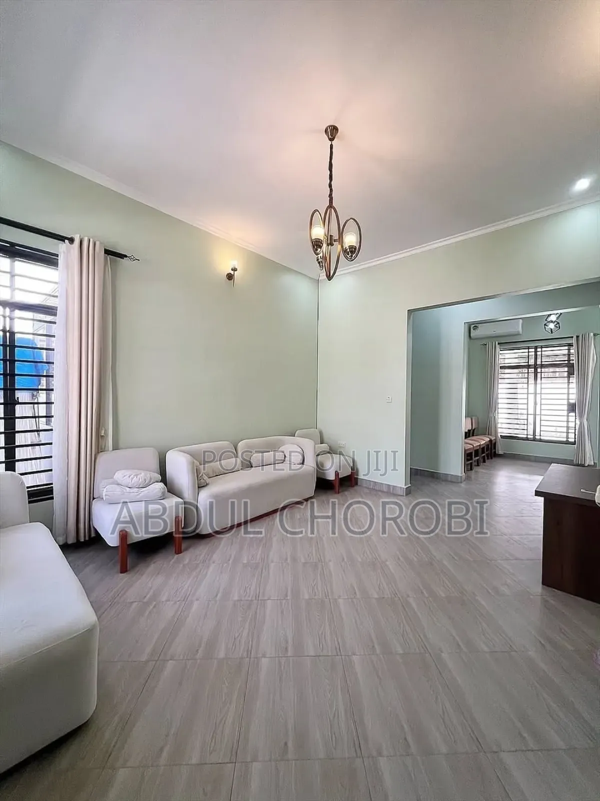Furnished 3bdrm Villa in Mikocheni for rent
