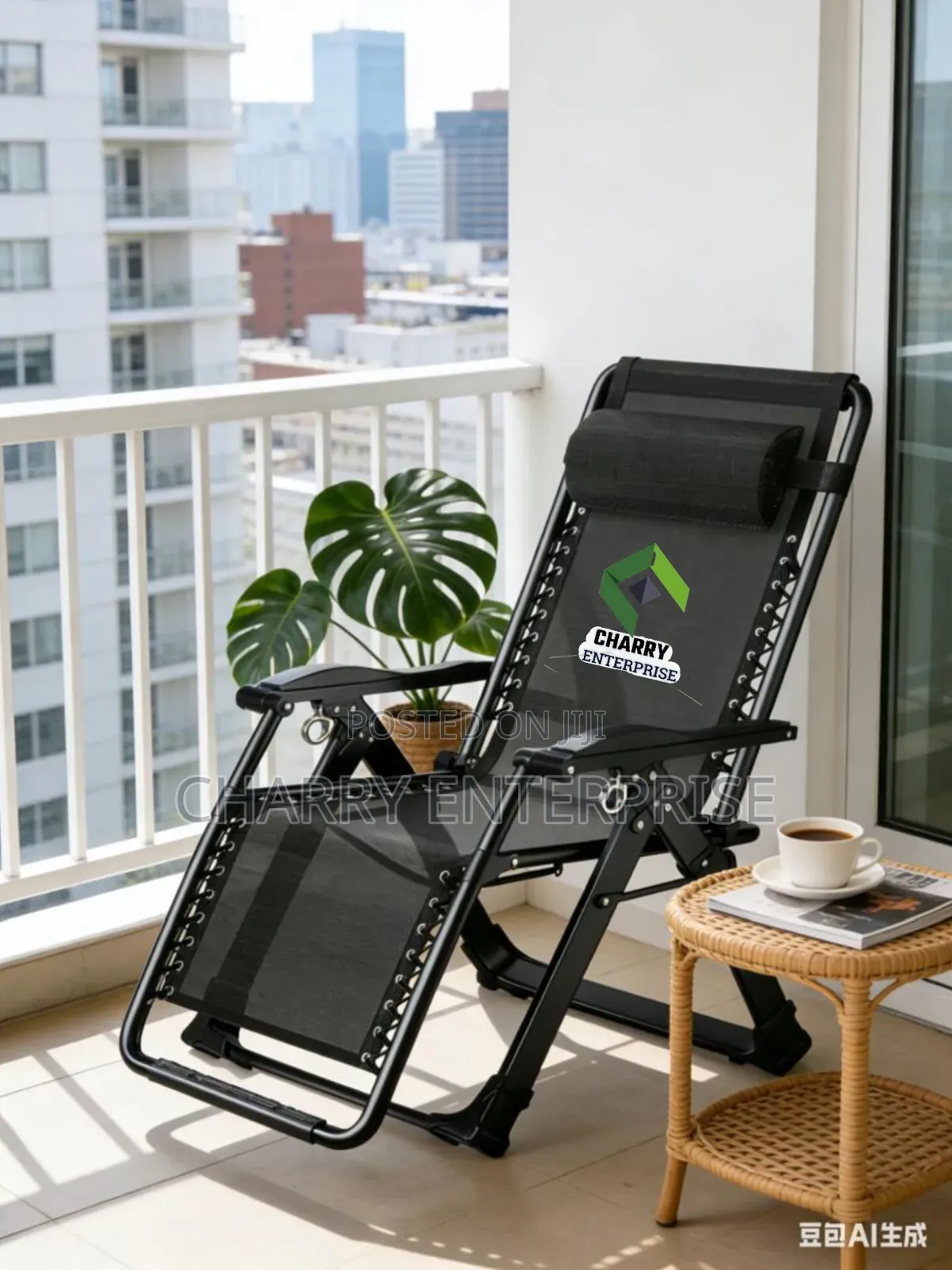 Portable and Comfortable Folding Chair Classic Design Kiti Cha Kukunja