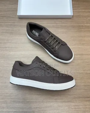 Men's Leather Shoes Hugo Boss Cutely Branded