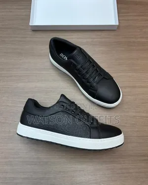 Men's Leather Shoes Hugo Boss Cutely Branded