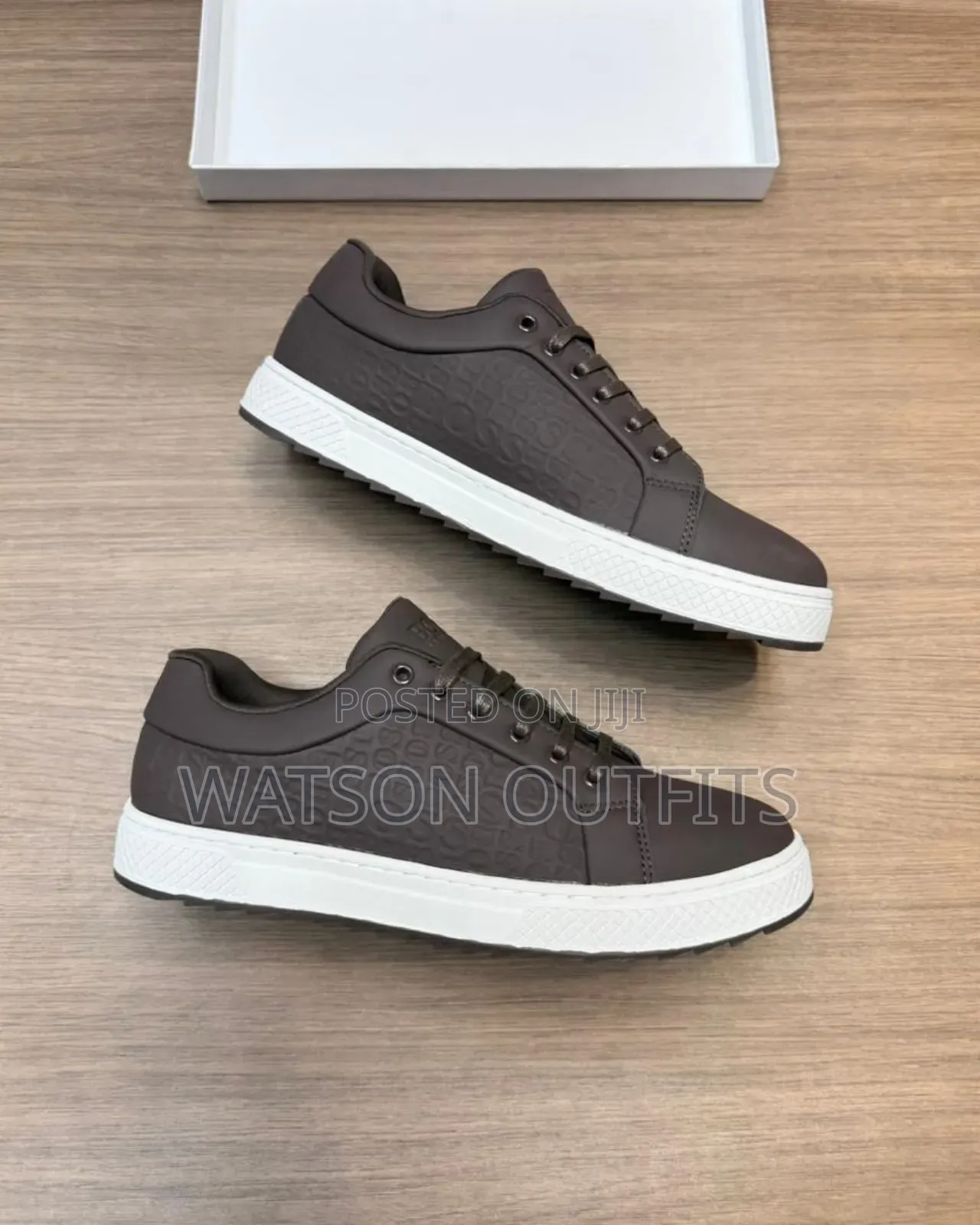 Men's Leather Shoes Hugo Boss Cutely Branded