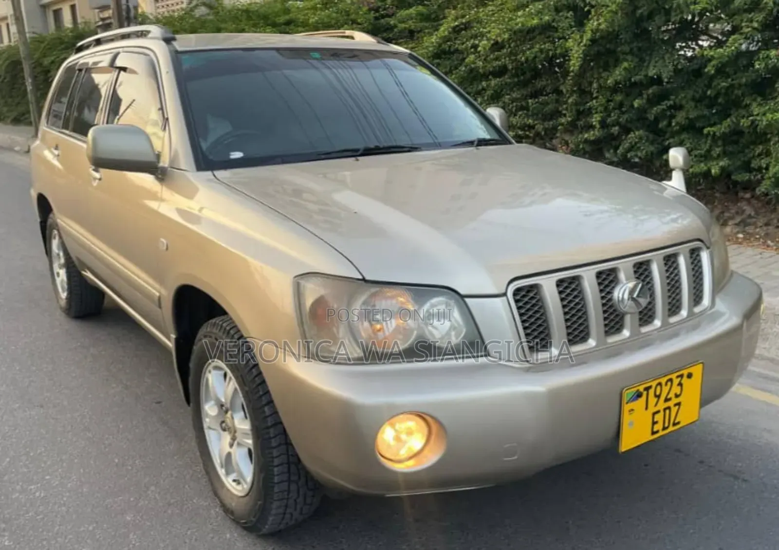 Toyota Kluger 2002 Gold