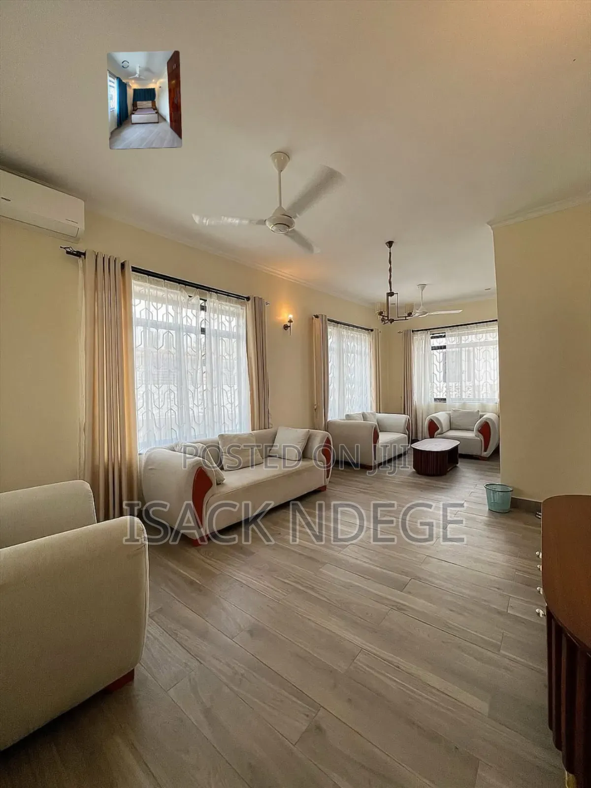 Furnished 4bdrm House in Mikocheni for rent