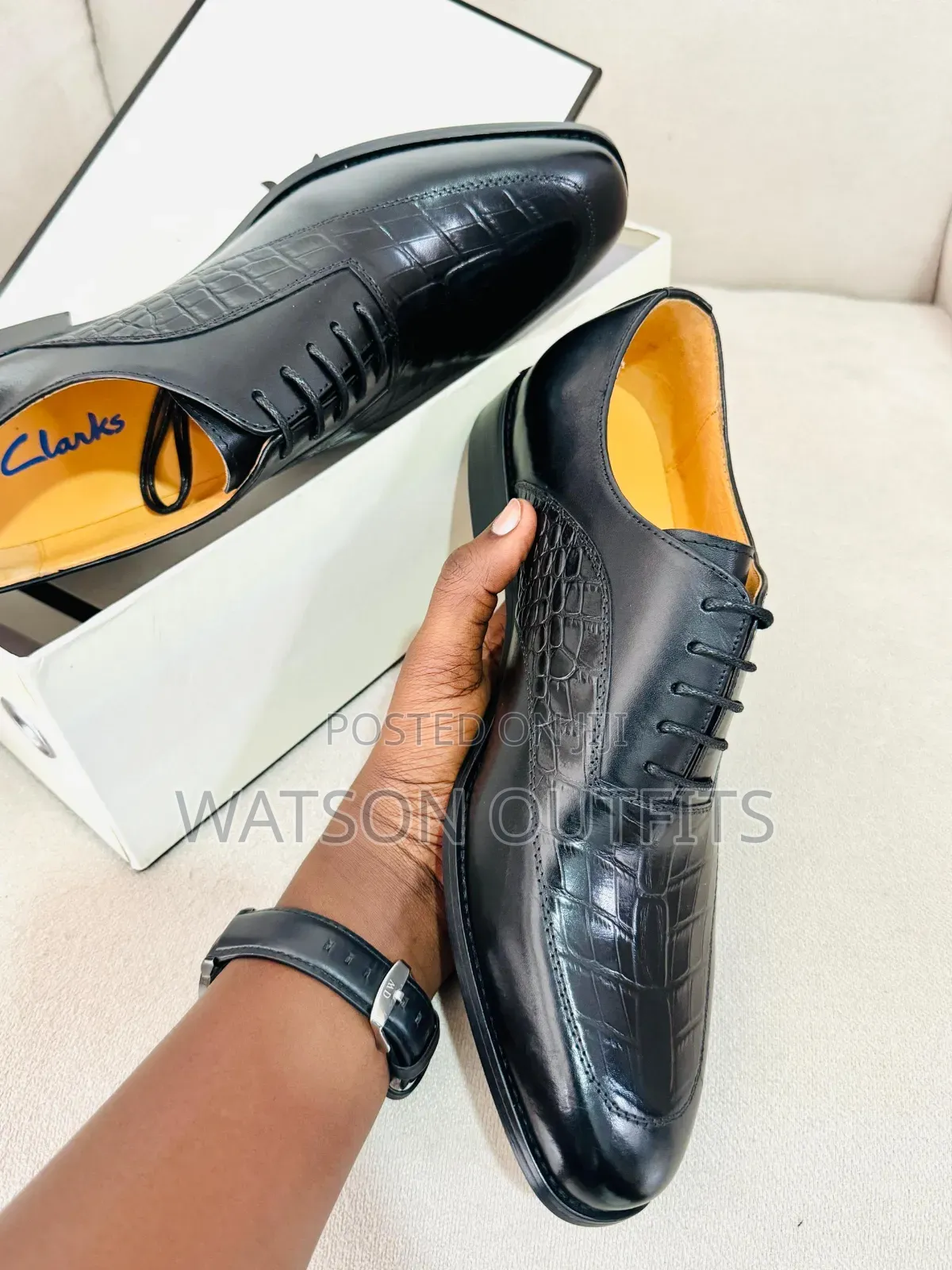 Men's Leather Mocca Shoes Cutely Smart