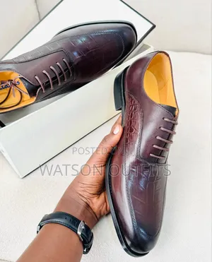 Men's Leather Mocca Shoes Cutely Smart