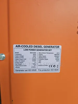 Boss Silent Diesel Generator 5.5kw