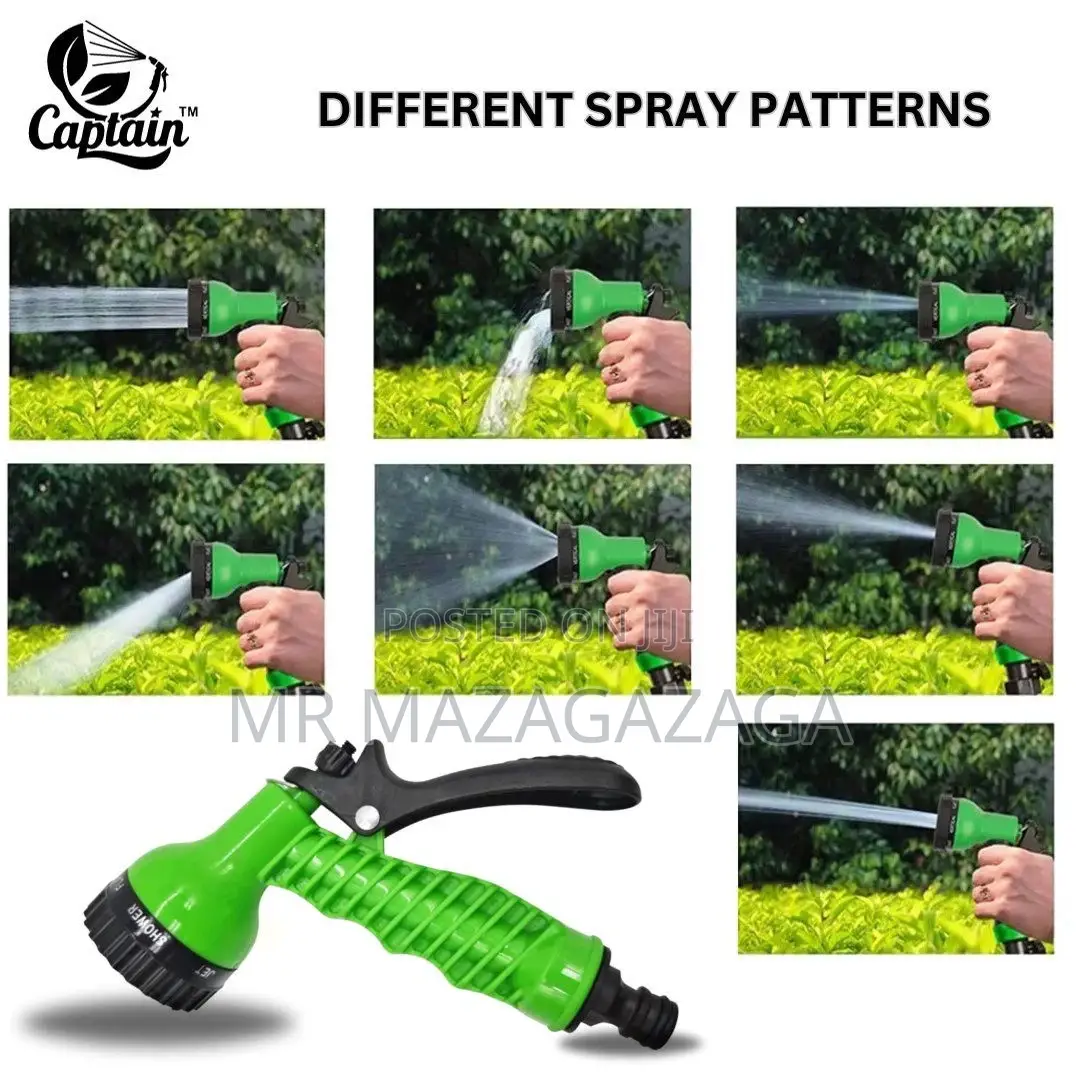 Hand Grip 7 Spray Patterns Nozzle