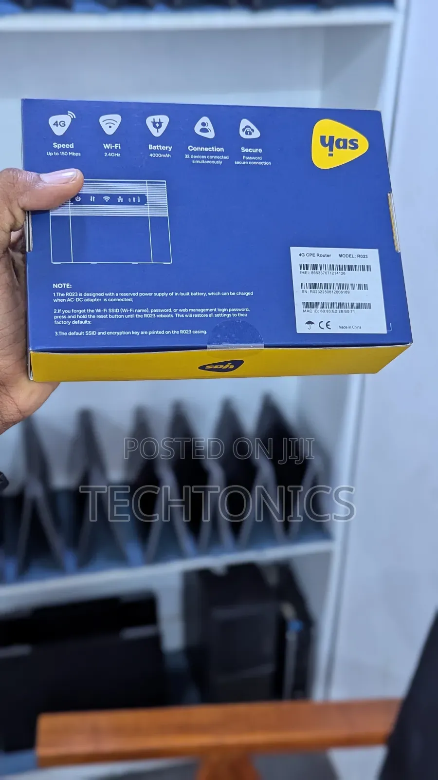  Yas Router – Ofa Maalum!  Internet Bila Kikomo Mwezi Mzima!