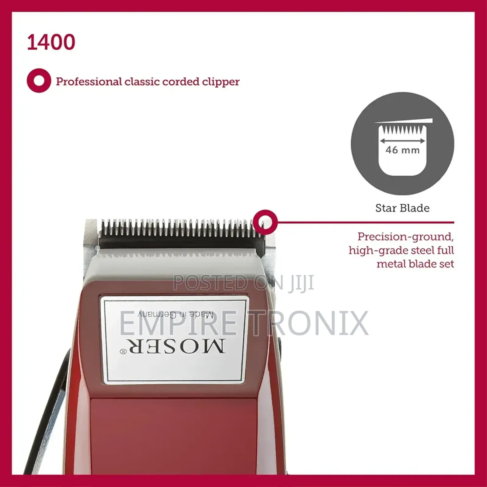 Moser 1400 Professional Hair Clipper