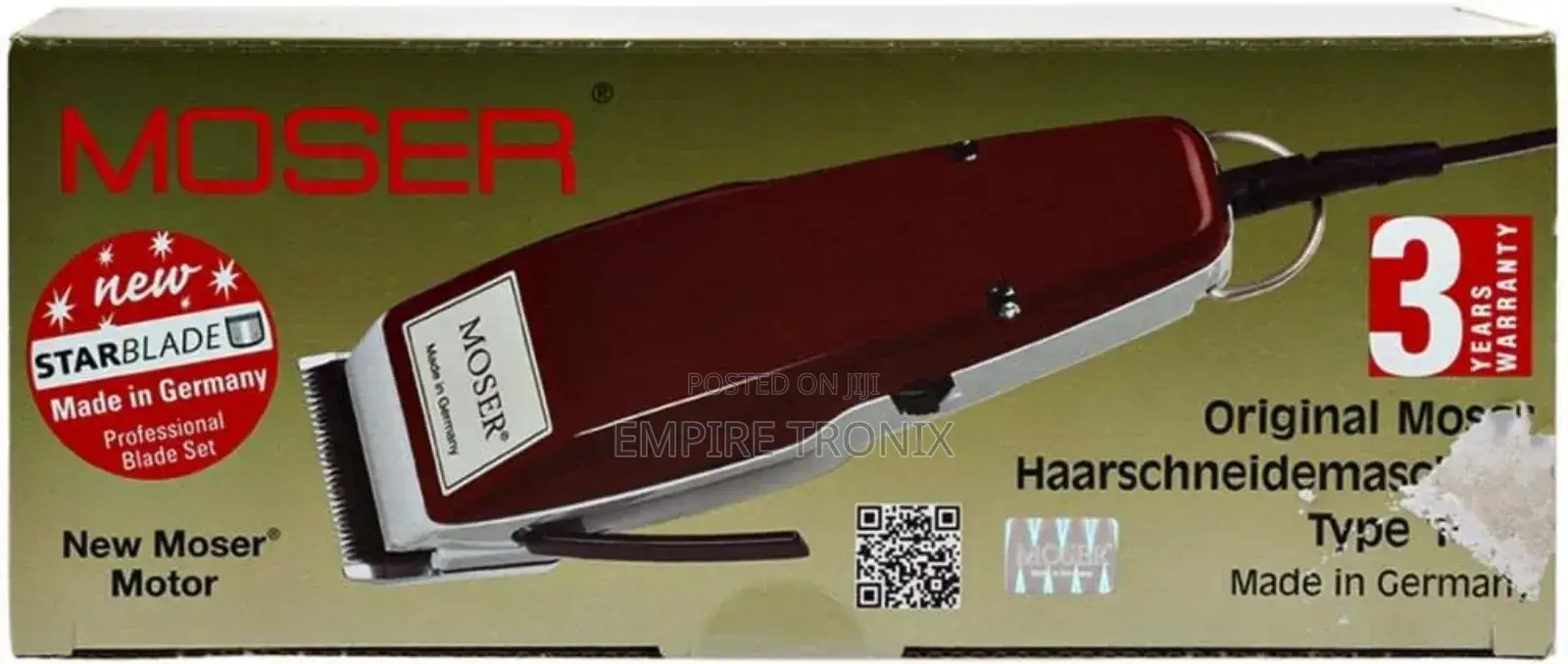 Moser 1400-0151 Professional Hair Clipper