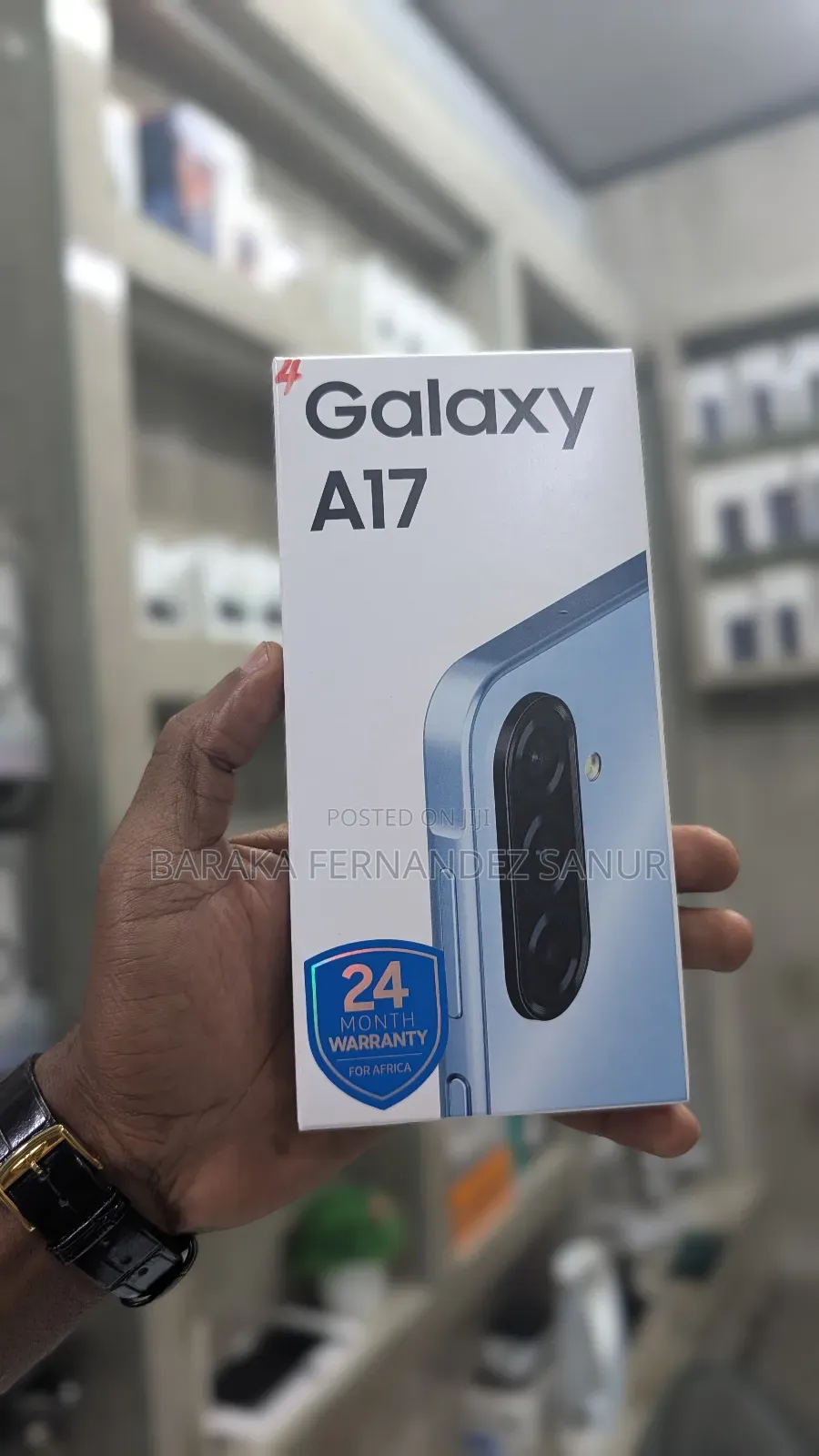 New Samsung Galaxy A17 128 GB Blue