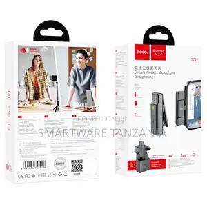 Hoco S31 Stream Wireless Microphone for Lightning Ios Devices