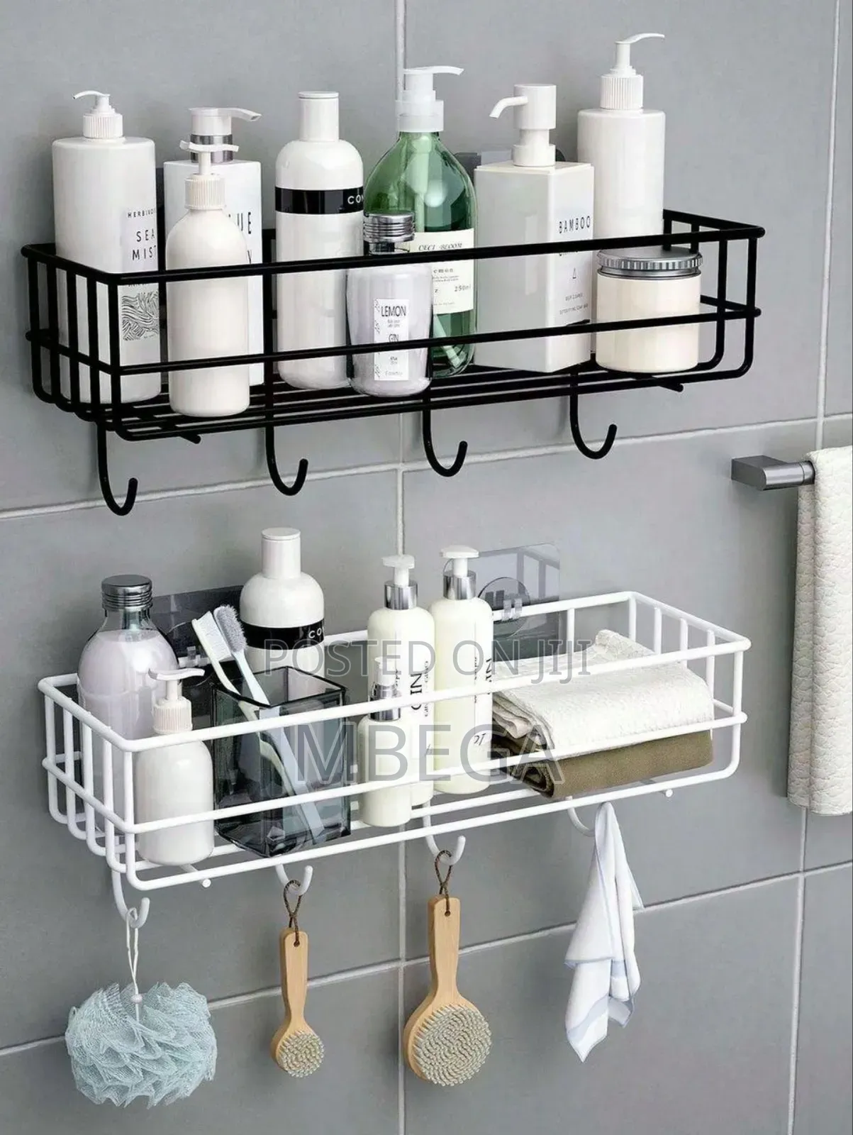 Wall Bathroom Organizers*
Colors:Black White
