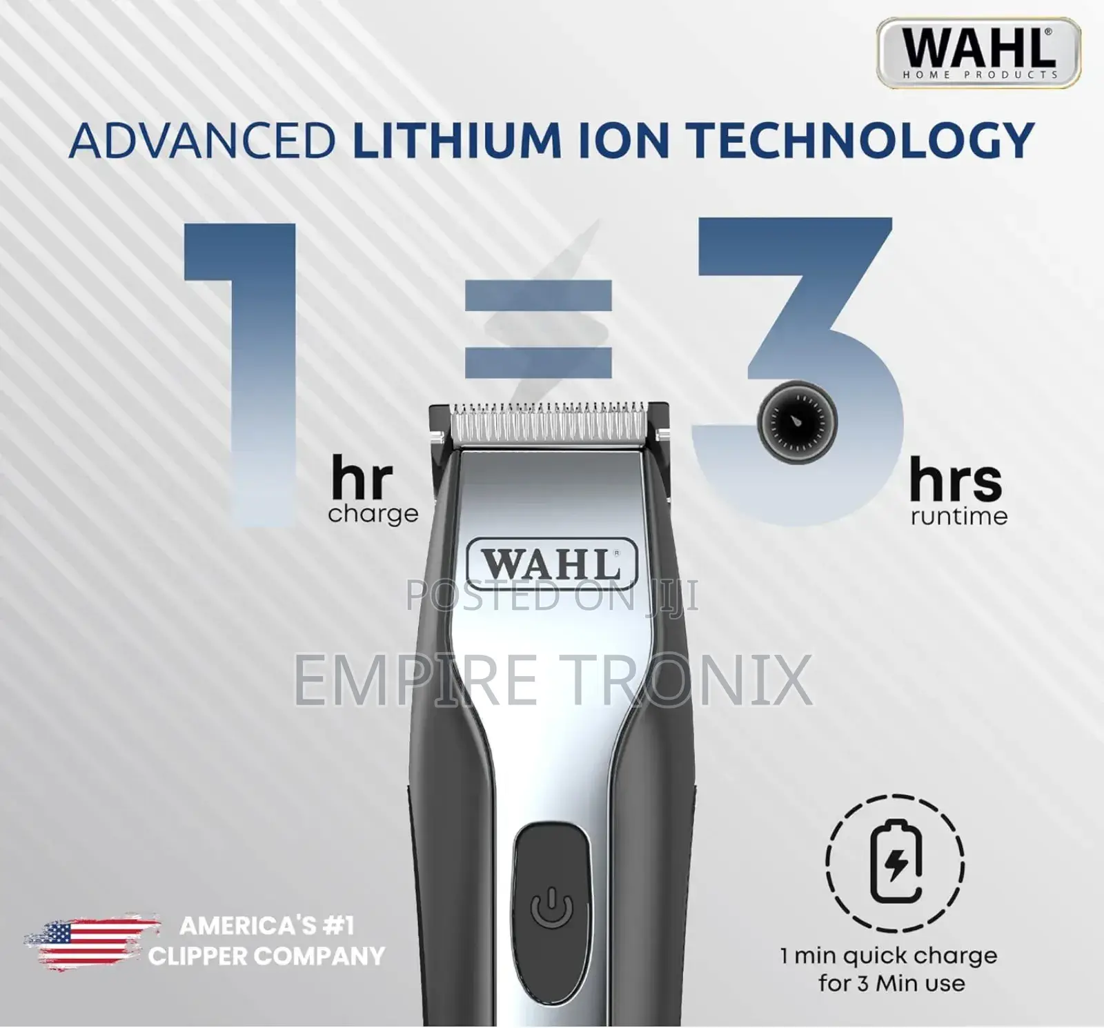 Wahl 9885-027 Lithium-Ion Optimus Beard Trimmer