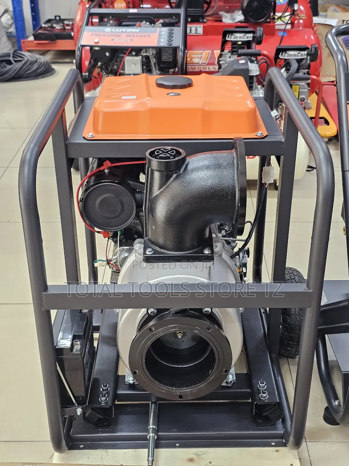 Lutian Diesel Water Pump 6" Starter Kick