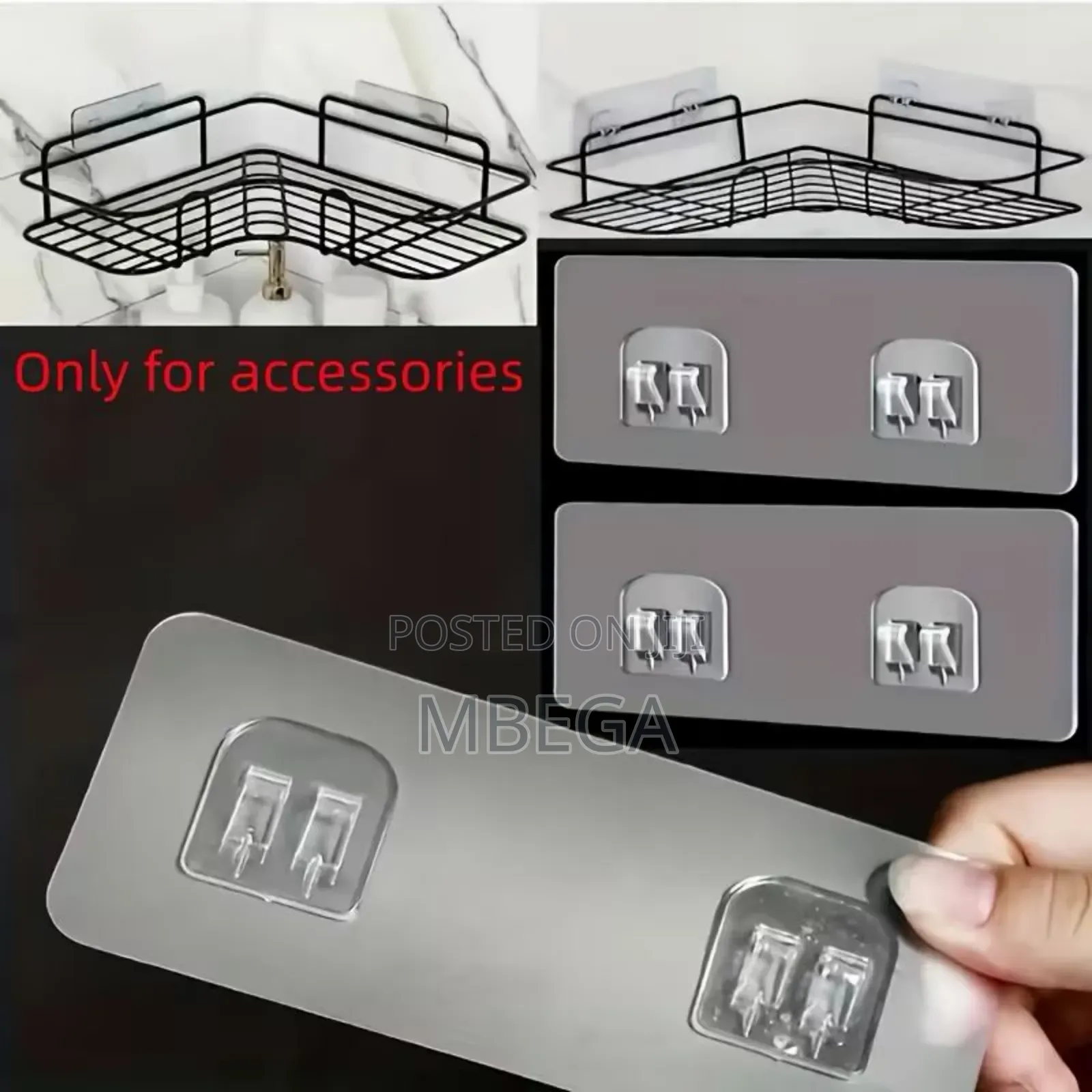 *#Double Wall Adhesive Rack Sticker*
