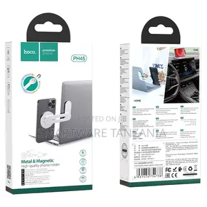 Hoco Ph45 Metal Magnetic High-Quality Phone Holder 3-in-1 Ymcl