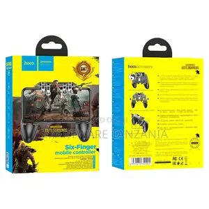 Hoco Gm7 Six-finger Mobile Controller Pubg Battlegrounds Gaming