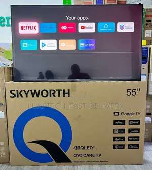 Skyworth 55 Inches Qled+ Google Tv