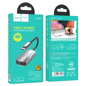 Hoco Ua20 Type-C to HDTV Audio Video Sync Adapter Ultra Hd