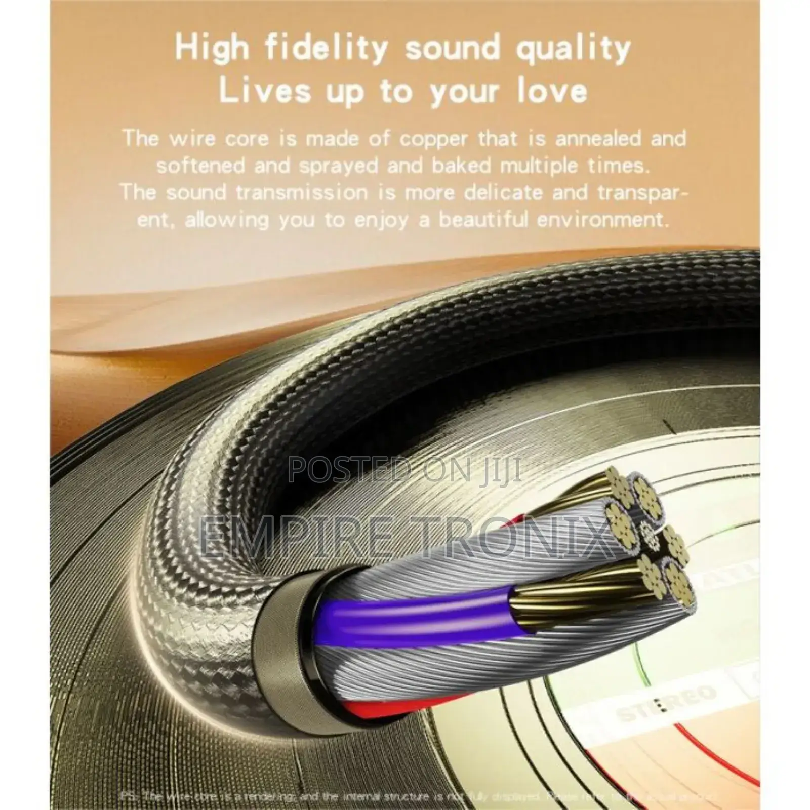 Yesido Yau42 Type-C to 3.5mm Aux Audio Cable