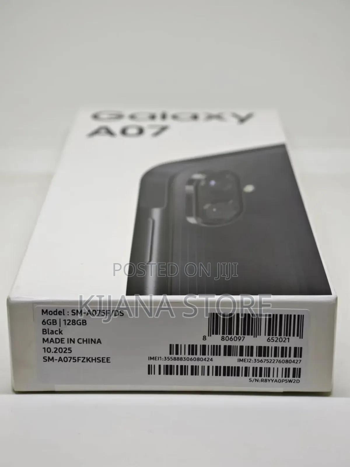 New Samsung Galaxy A07 4G 64 GB Black