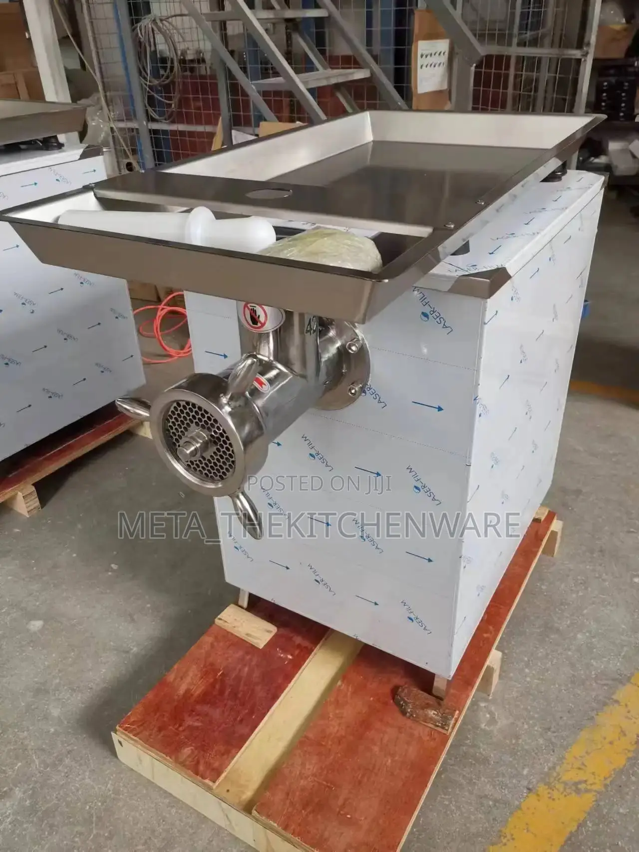 Commercial Stainless Steel Electric Meat Grinder 650kg/H