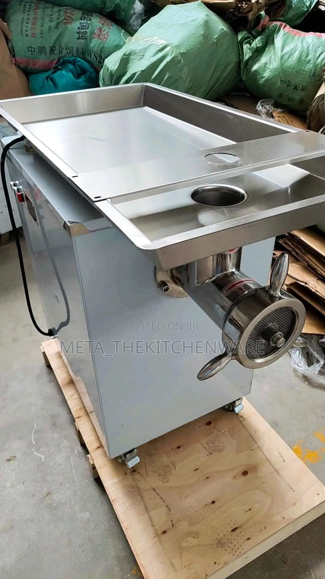 Commercial Stainless Steel Electric Meat Grinder 650kg/H