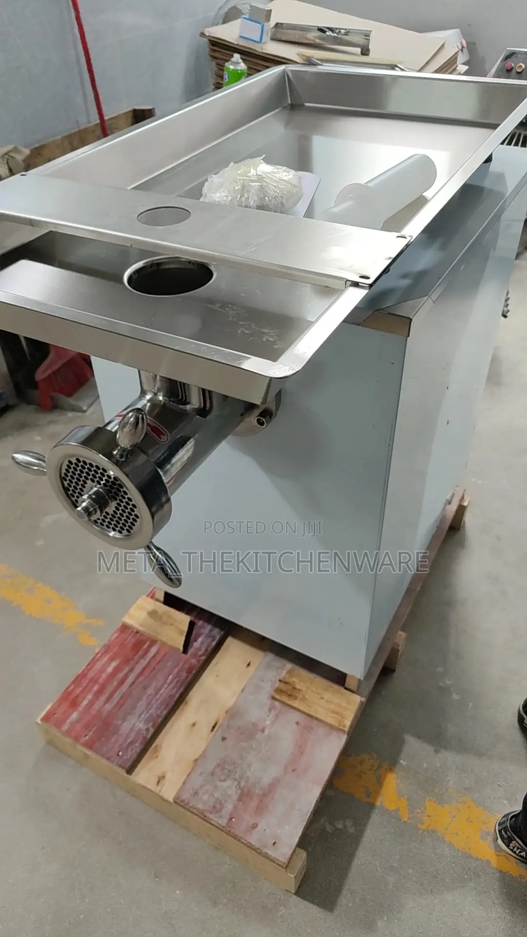 Commercial Stainless Steel Electric Meat Grinder 650kg/H