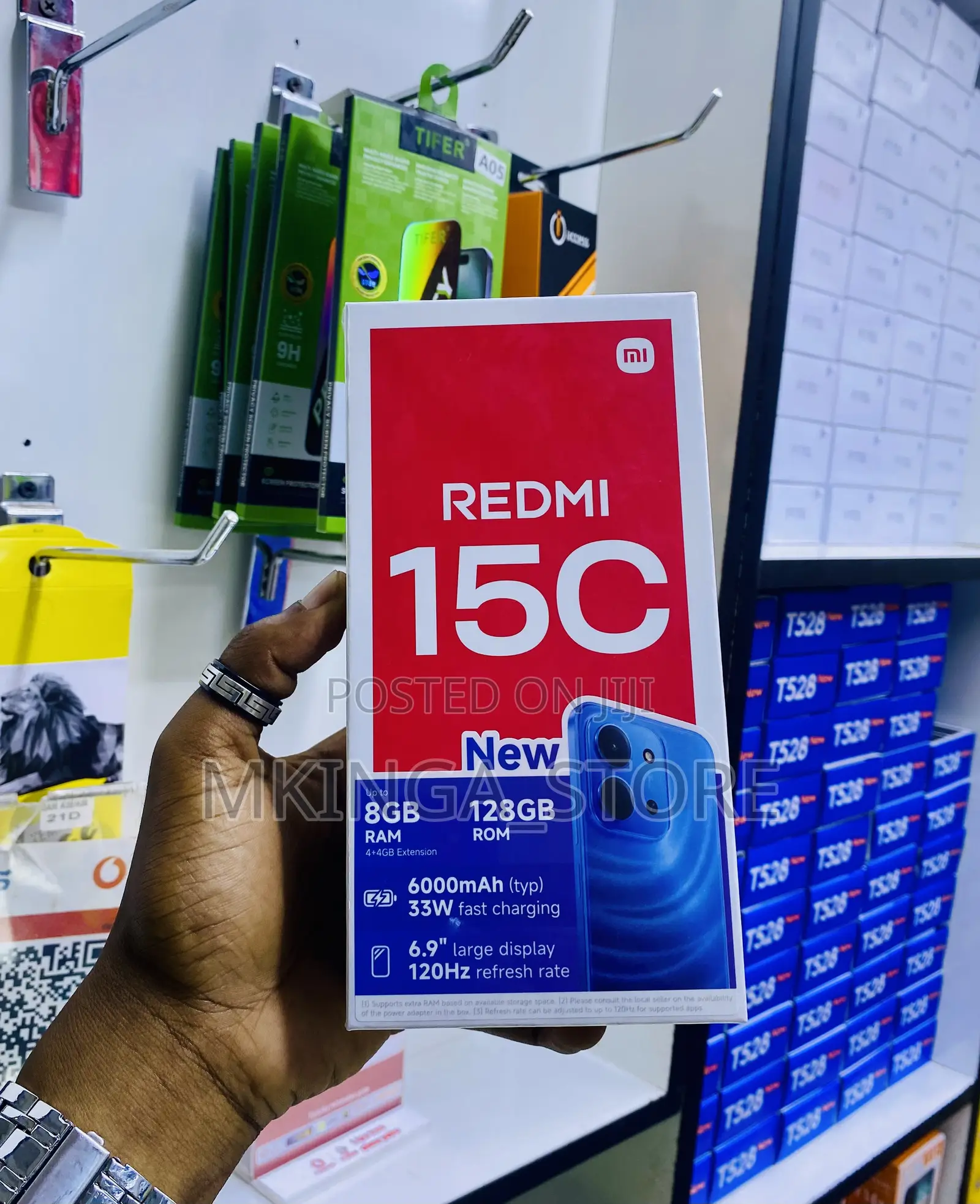 New Xiaomi Redmi 15C 4G 128 GB Red