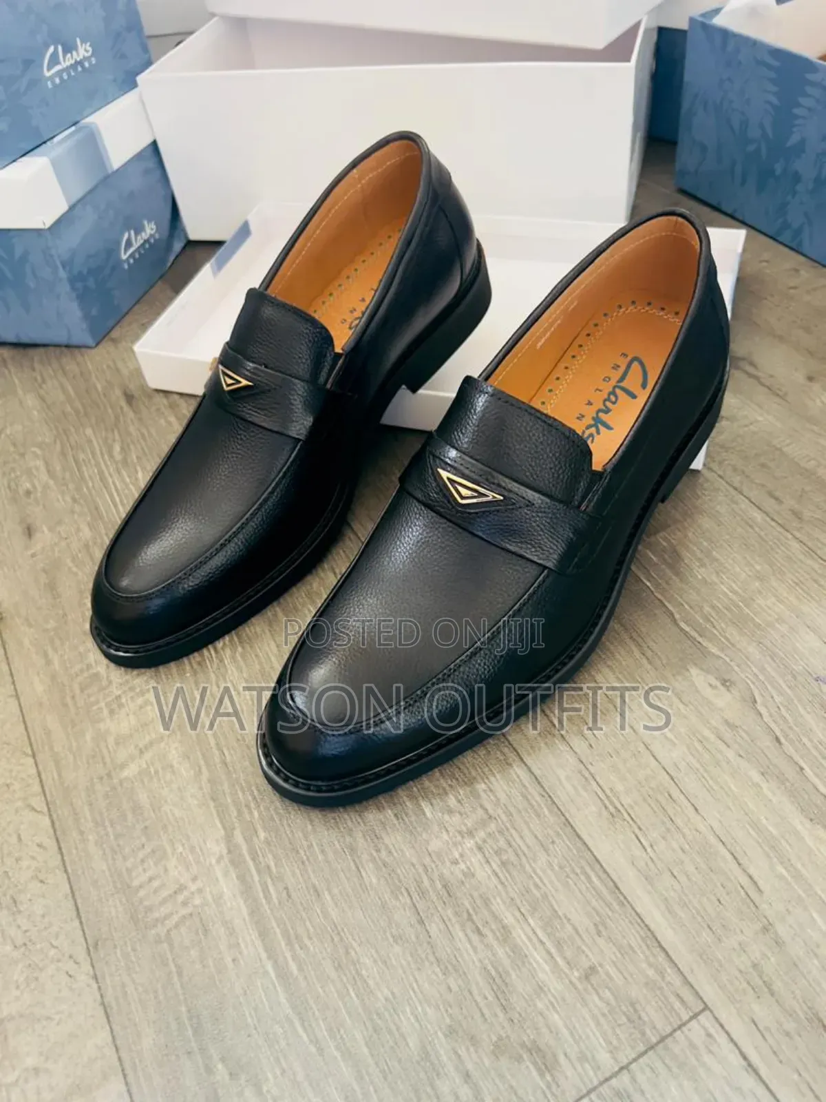 Men's Leather Loafer or Mocca Shoes Nicely Well Moulded